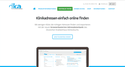 Desktop Screenshot of dka.de